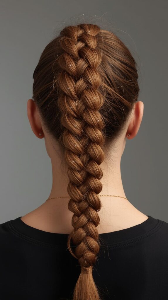 13. Jumbo Ponytail Braid