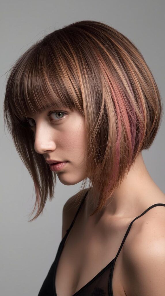 14. Bob with Highlights or Color