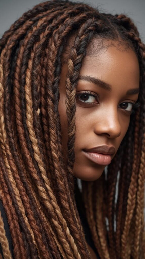 14. Chunky Braids