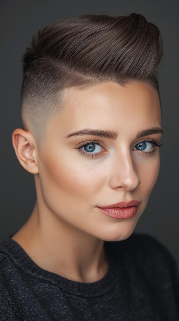 2. High Top Bald Fade