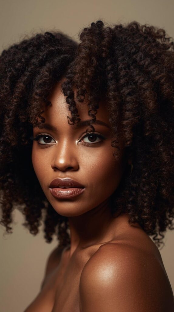 2. Voluminous Bantu Knot Out