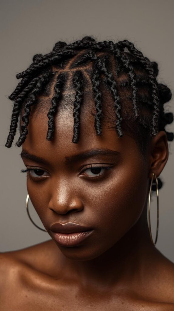 3. Bantu Knots