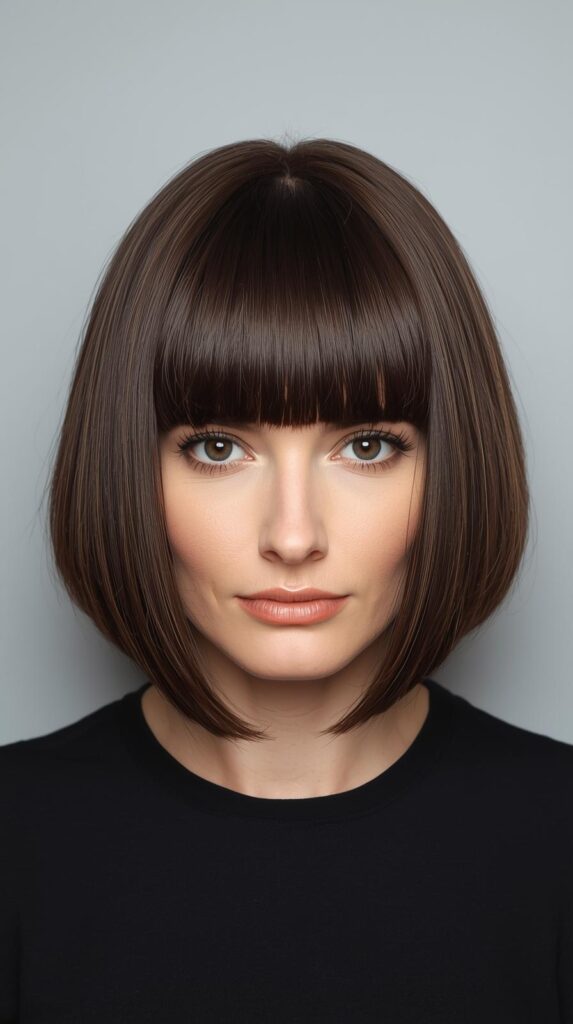 4. Blunt Cut Bob