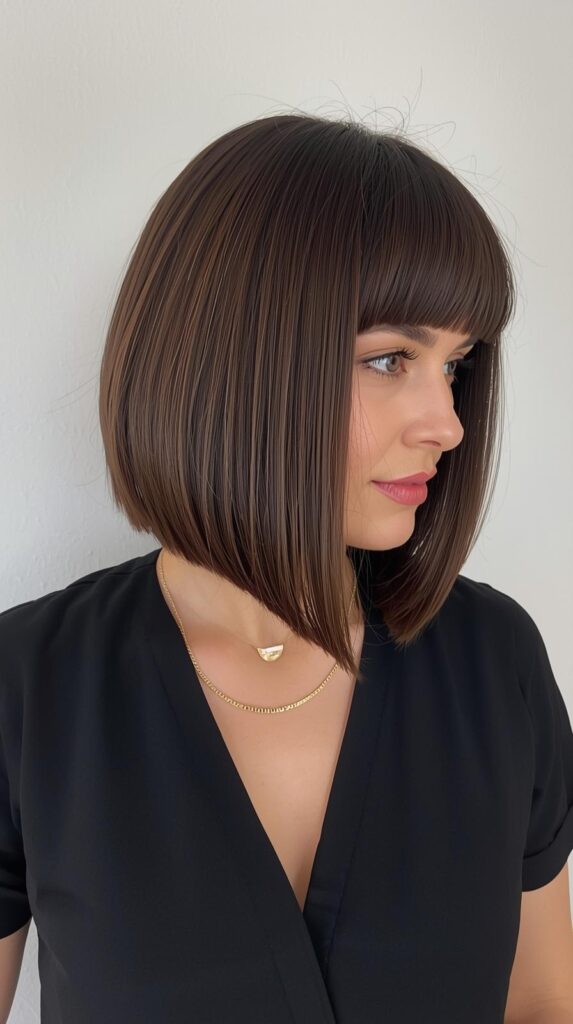 4. Blunt Cut Bob