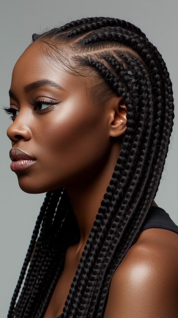 4. Cornrow Braids