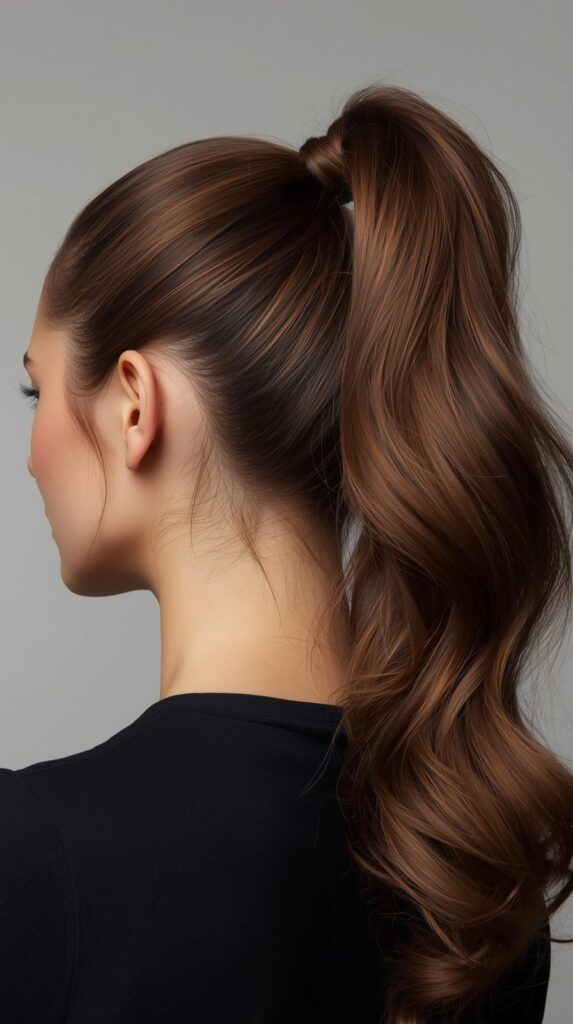 4. High Puff Ponytail