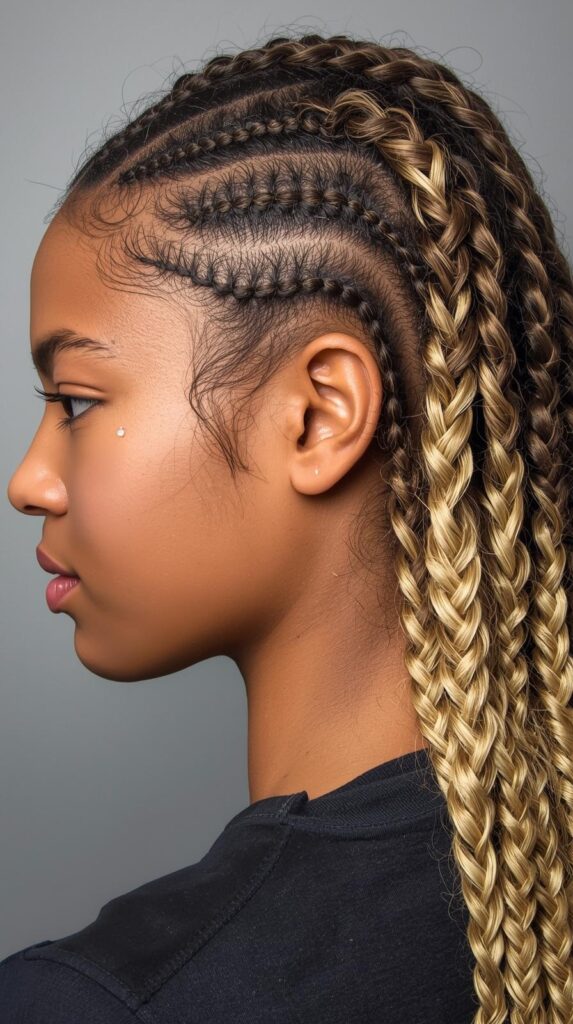 4. Lemonade Braids