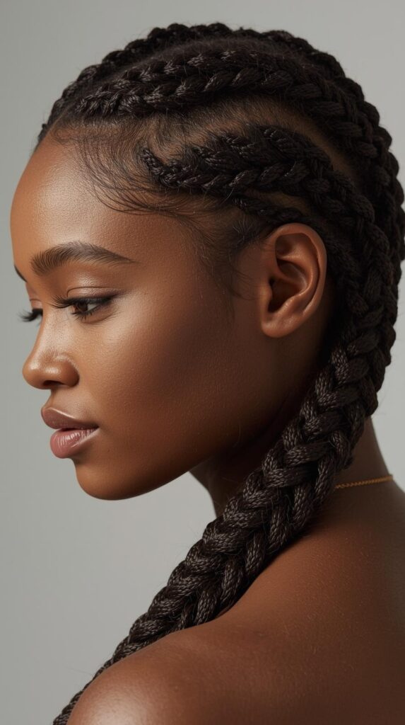 5. Goddess Braids