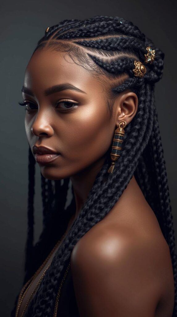 5. Goddess Braids