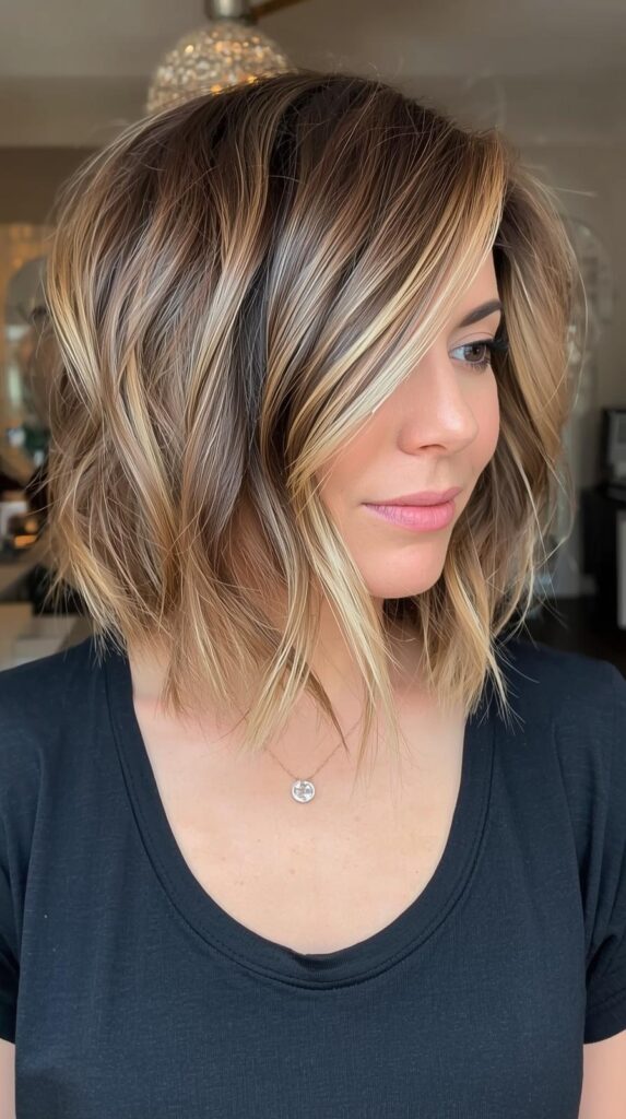 6. Asymmetrical Layered Bob