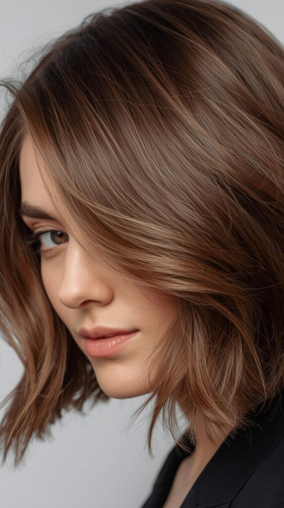 6. Wavy Textured Bob