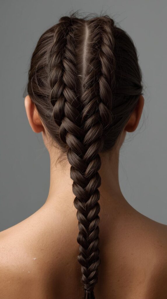 7. Braided Ponytail