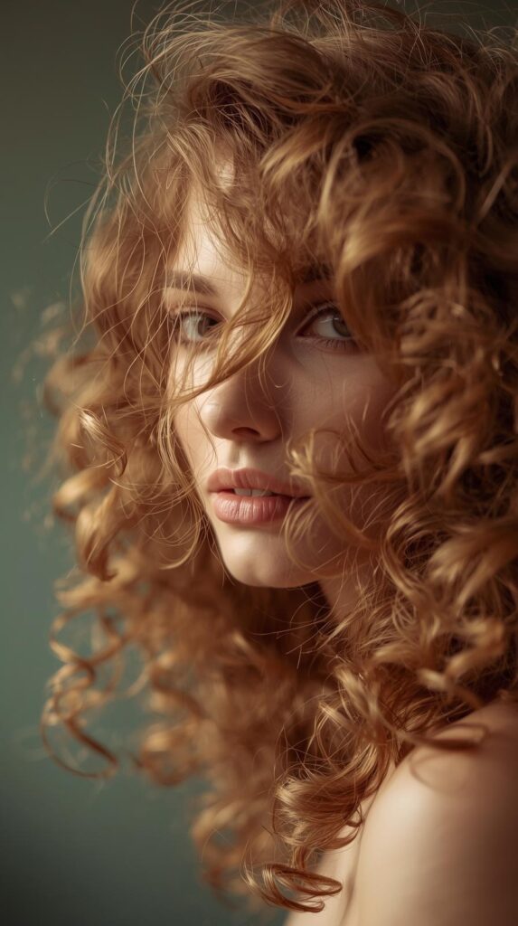 8. Boho-Inspired Curly Waves
