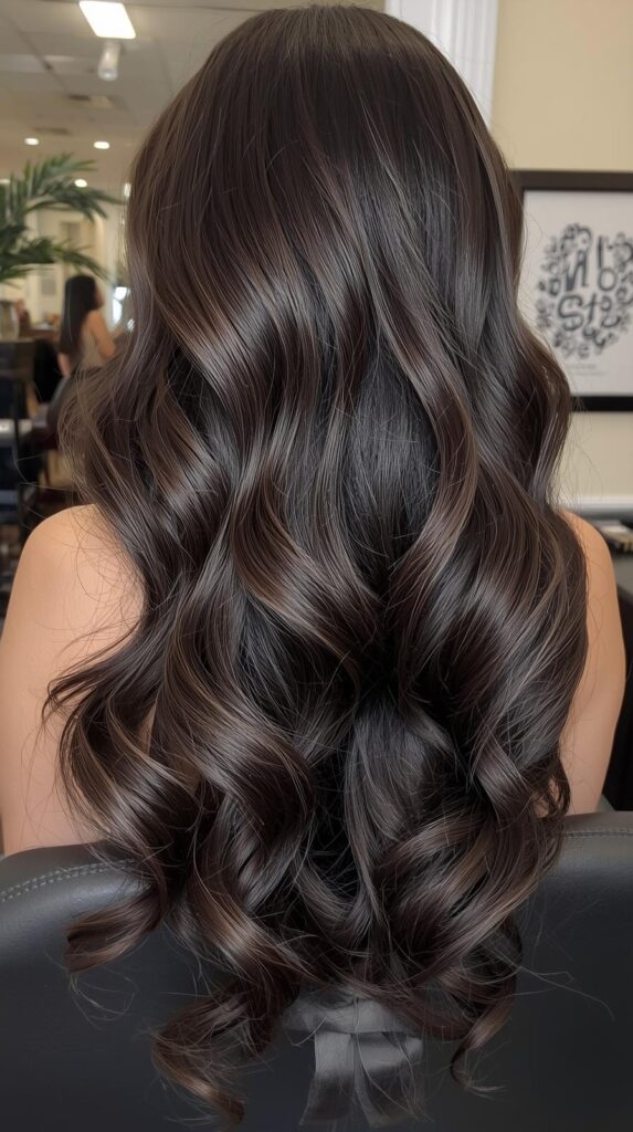 8. Half Up with Weave Extensions