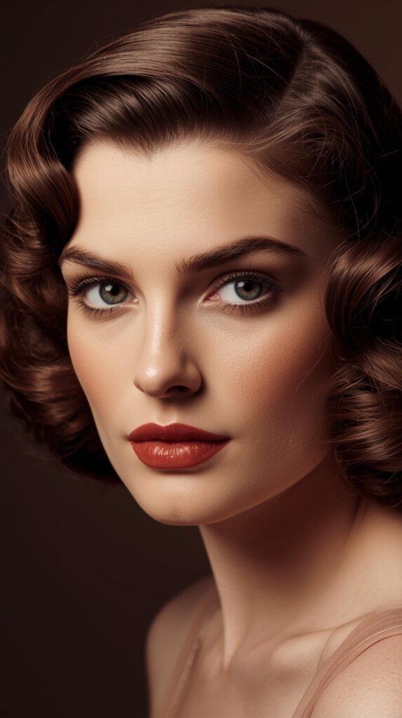 9. Hollywood-Inspired Finger Waves