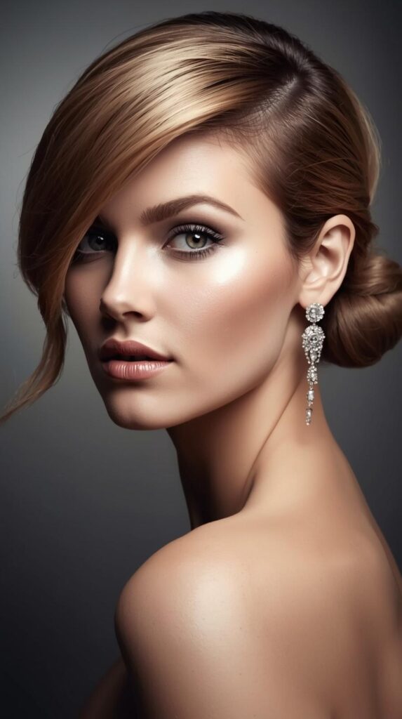 10. Side Puff for Asymmetrical Glam