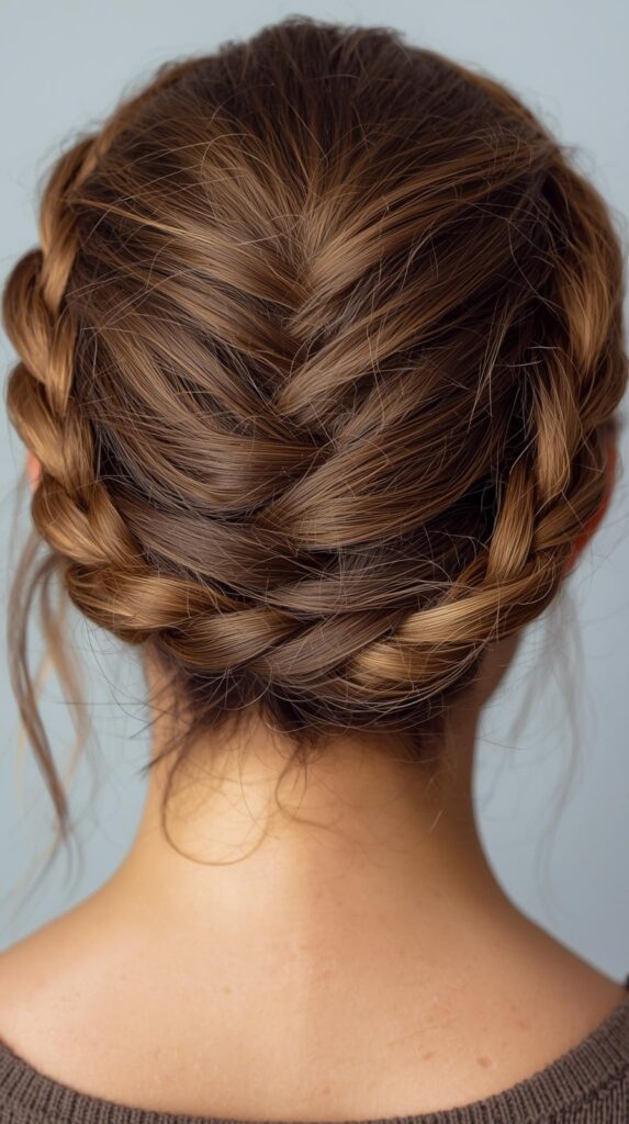 11. Halo Crown Braid