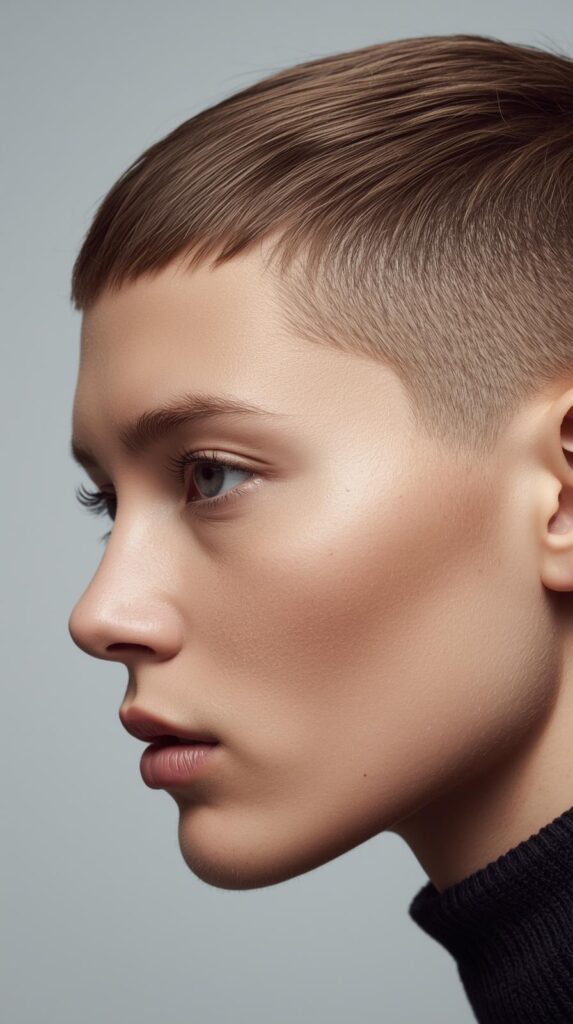 11. Natural Tapered Cut