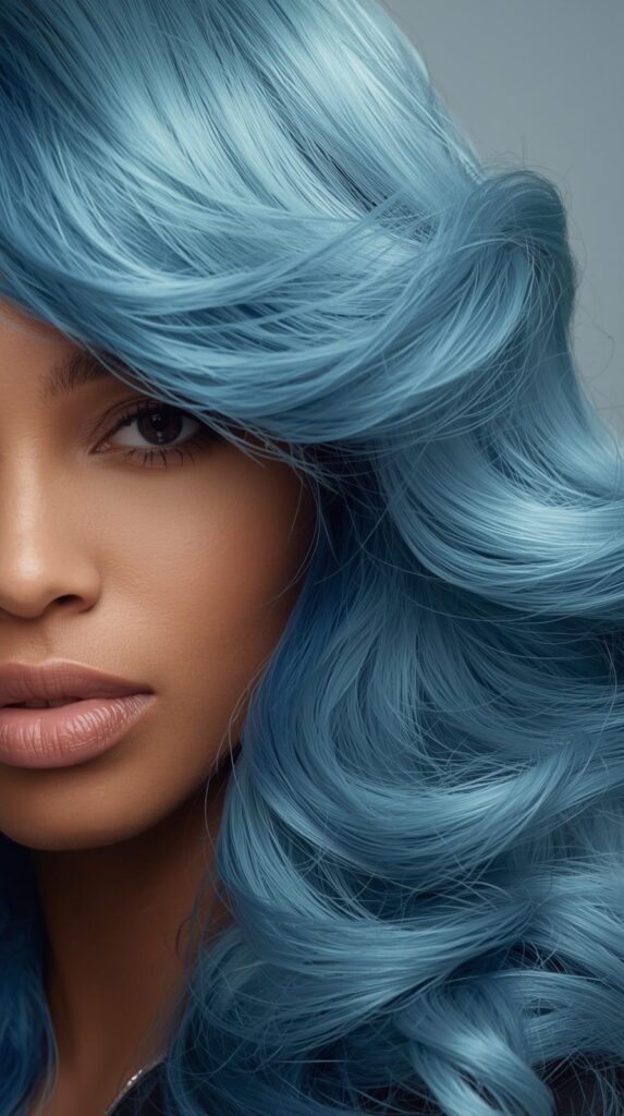 11. Water Wave Wig or Leave-Out Style