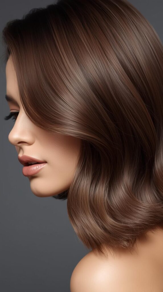 12. Ashy Chocolate Brown Blend