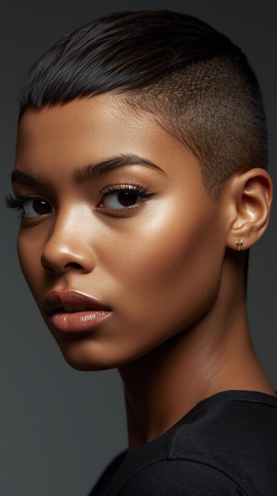13. Sleek Pixie Undercut for a Polished Look