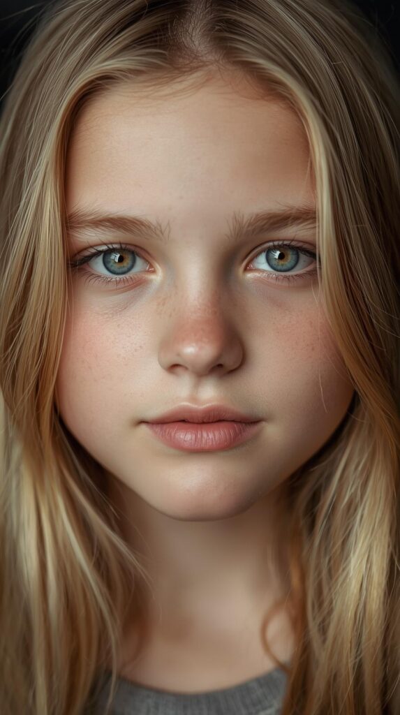 14. Bright Blonde with Soft Brunette Lowlights