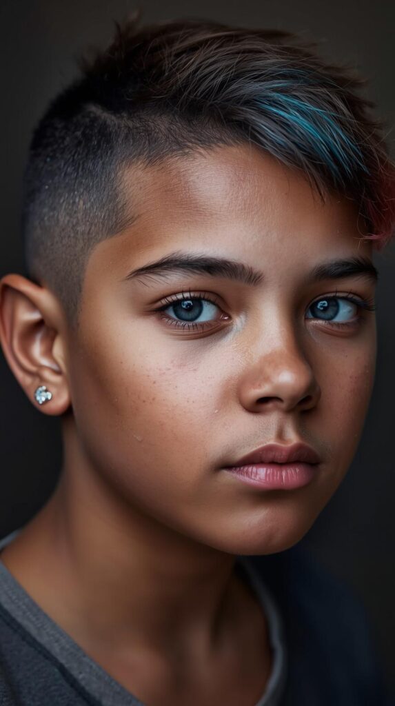 14. Two-Tone Pixie With Undercut