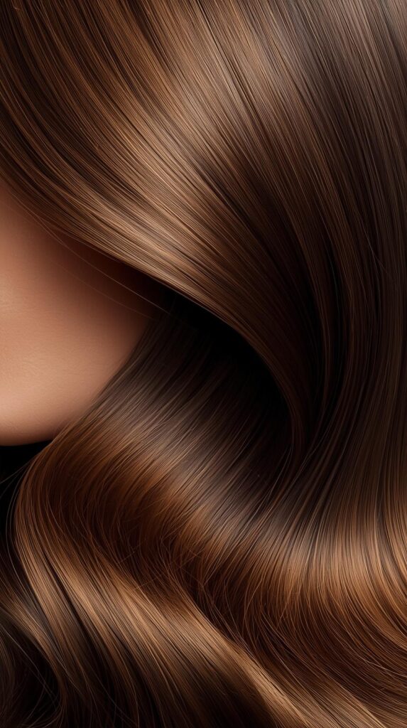 15. Chocolate Brown with Golden Undertones