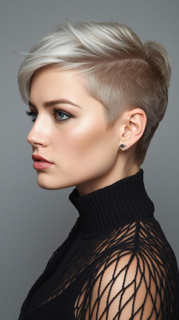 2. Asymmetrical Pixie for a Sharp, Modern Edge