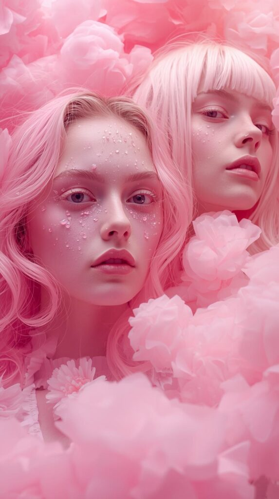 2. Pastel Pink Ombre