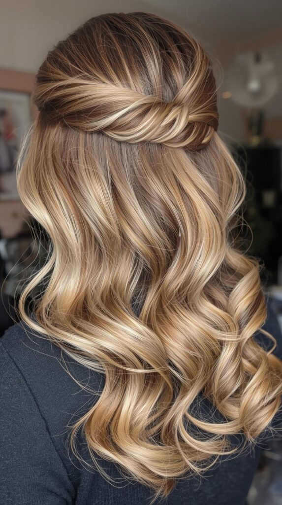 3. Half-Pinned Sides With Curled Ends