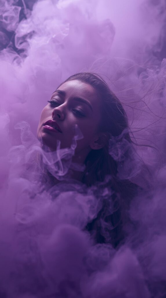 3. Smoky Lavender Tones