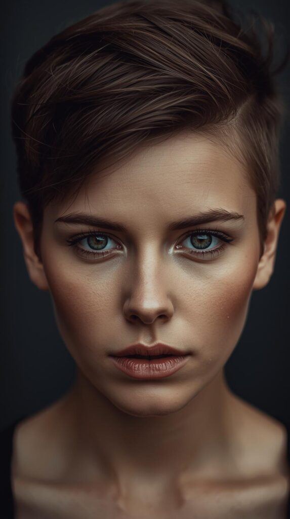 4. Asymmetrical Pixie Cut With Undercut