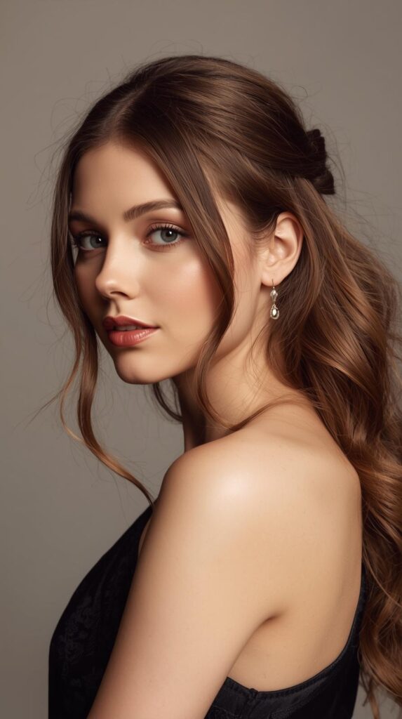 5. Half-Up Down Cascading Style