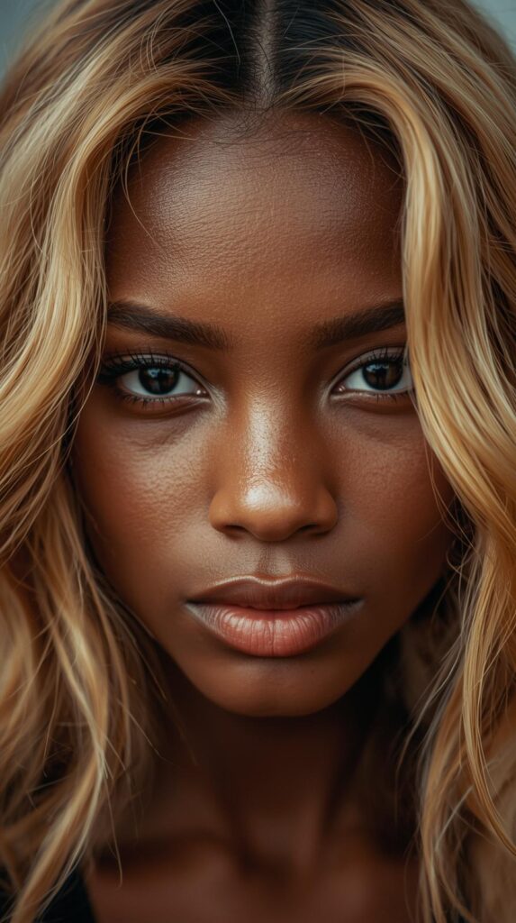 6. Butter Blonde with Tawny Lowlights