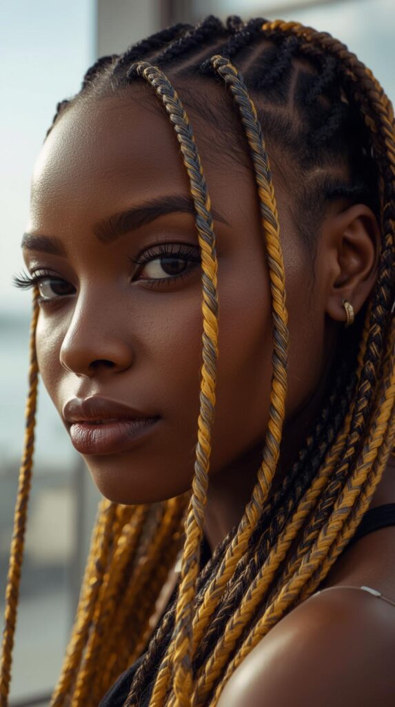 6. Lemonade Braids