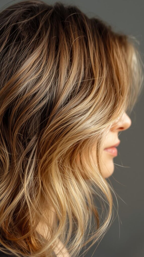 6. Side-Parted Voluminous Waves