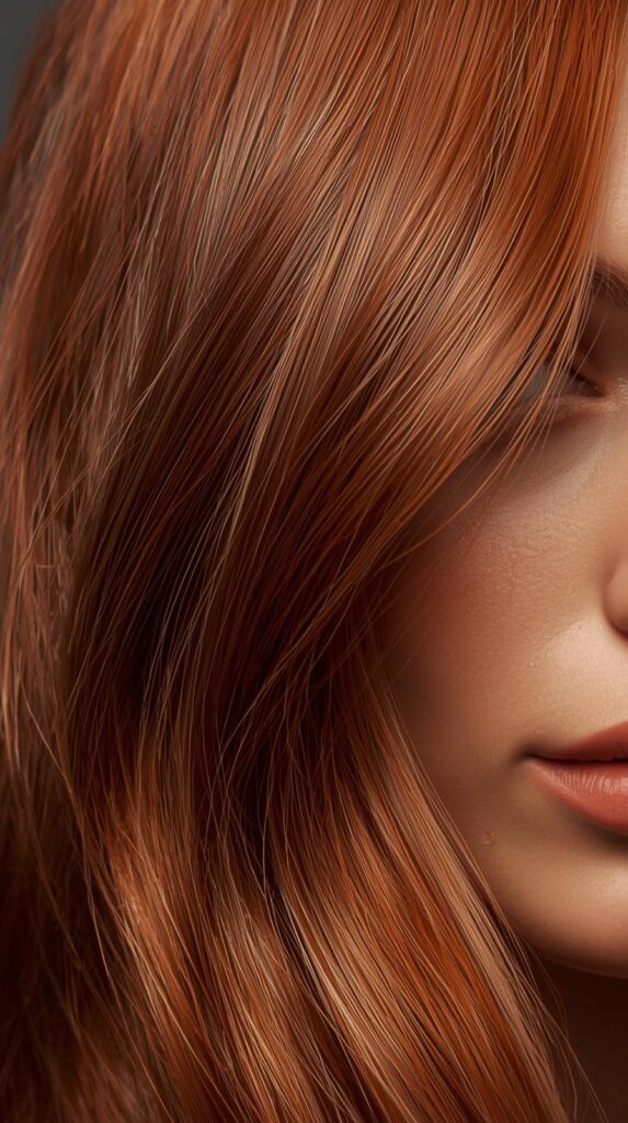 6. Soft Auburn Copper Brown