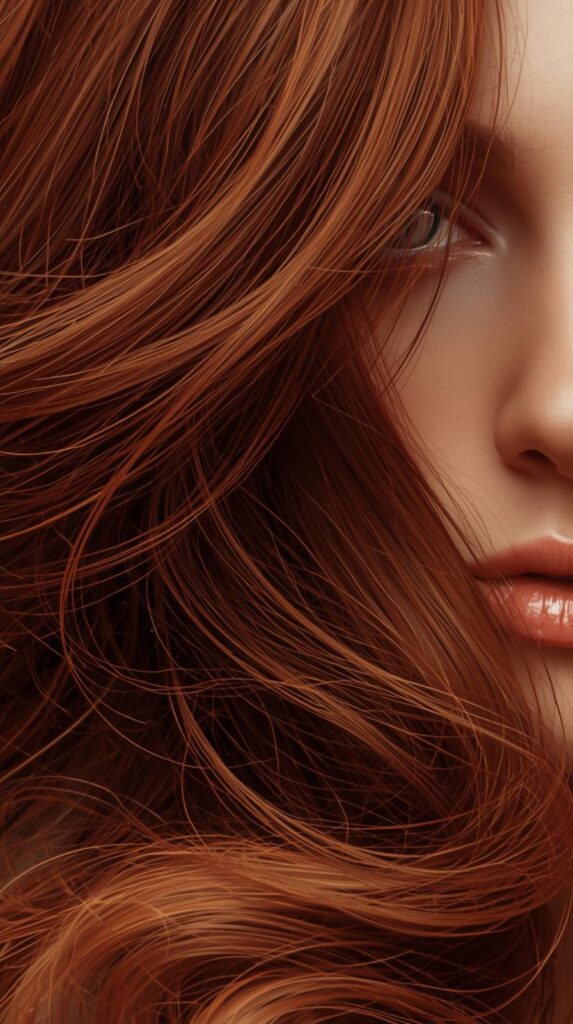7. Deep Cinnamon Copper Waves for Extra Richness