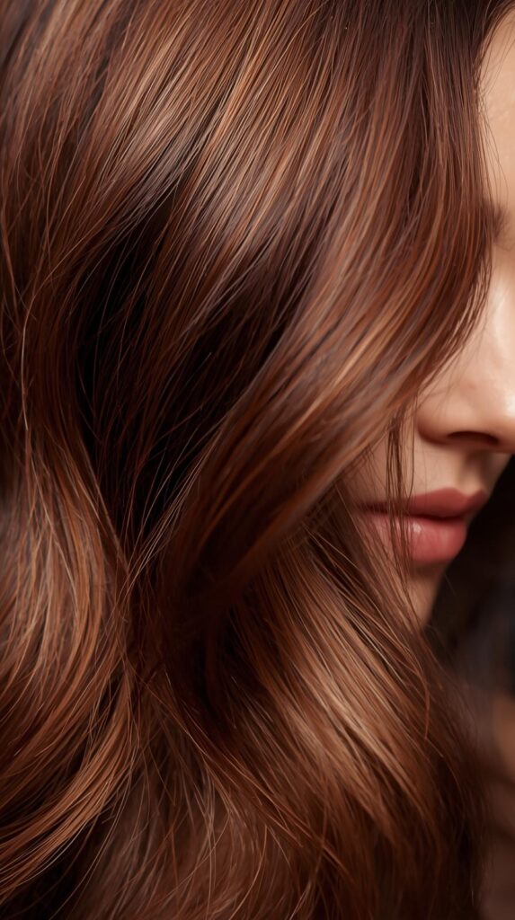 8. Dimensional Copper Brown Highlights