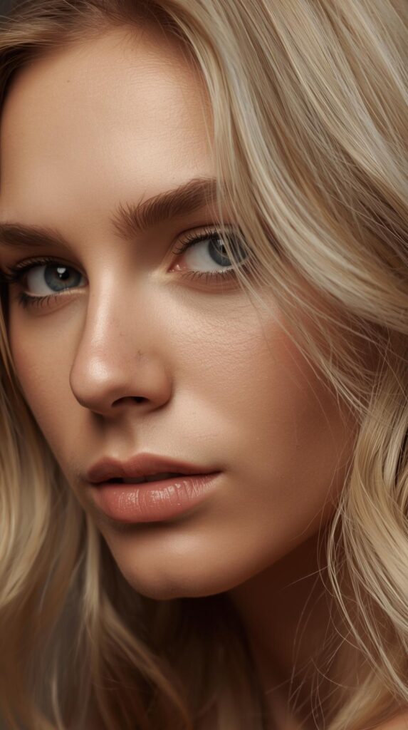 9. Vanilla Blonde with Beige Lowlights