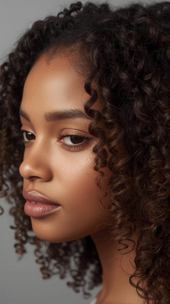 1. Defined Twist-Out with Shine