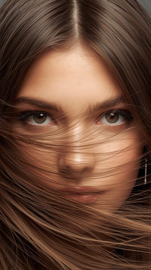 1. Feathered Layers with Center Part