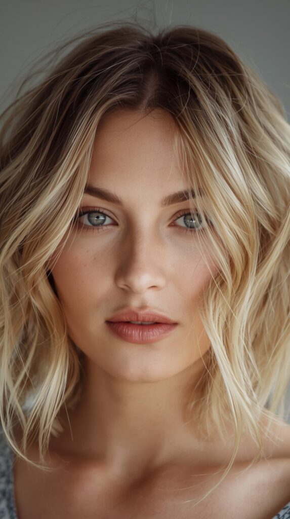 1. Soft Waves on Short Hair