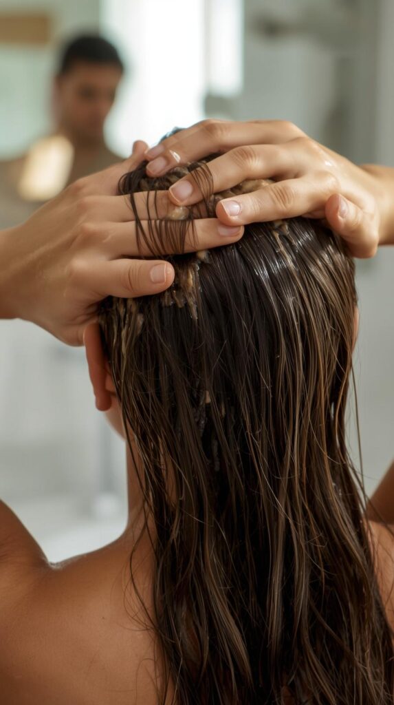 1. Switch to a Deep Conditioning Hair Routine