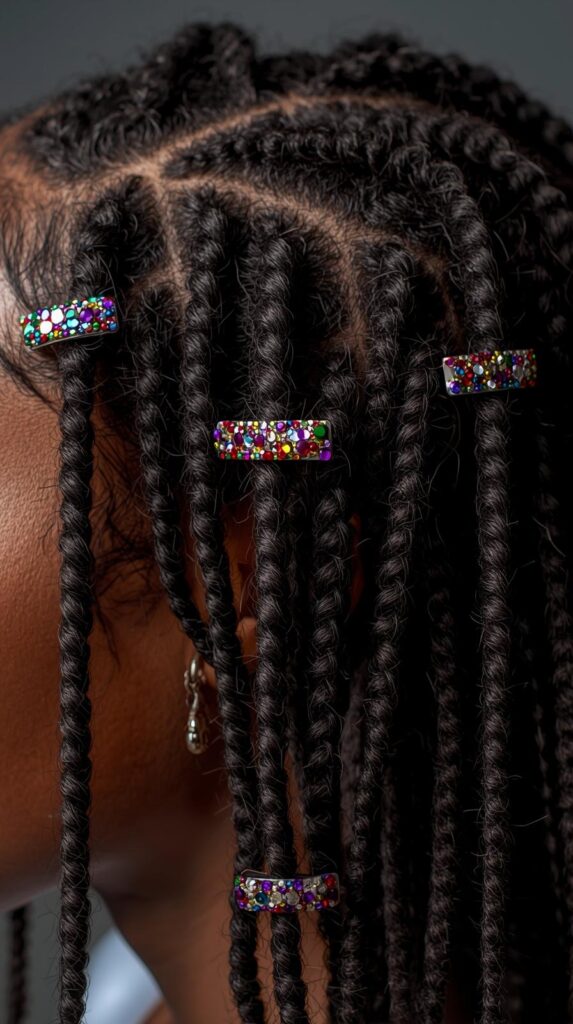 11. Mini Twists with Festive Clips