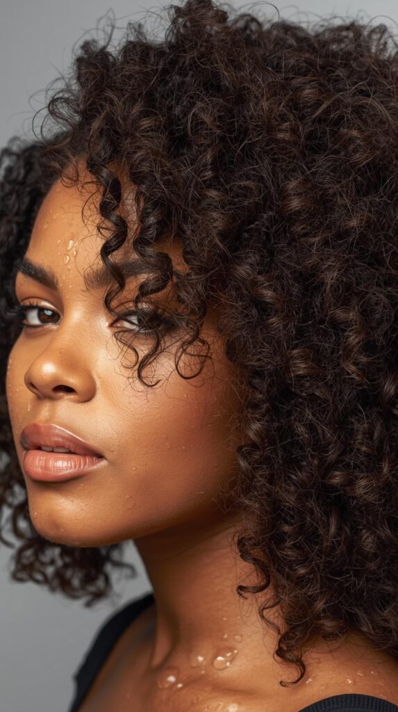 12. Wash and Go with Defined Curls