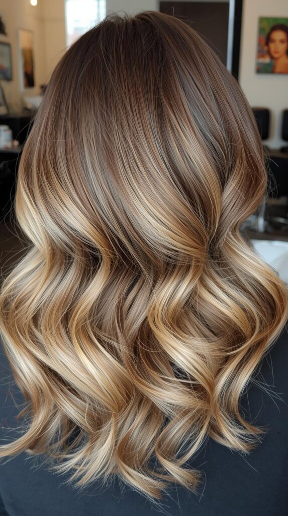 13. Curled Ends With Middle Part