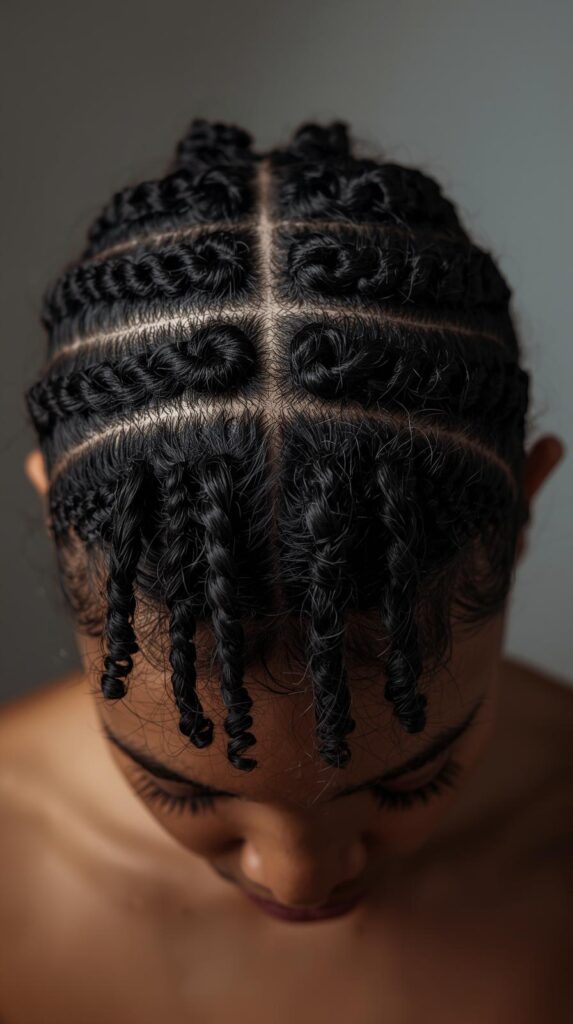 13. Flat Twists with Curly Ends