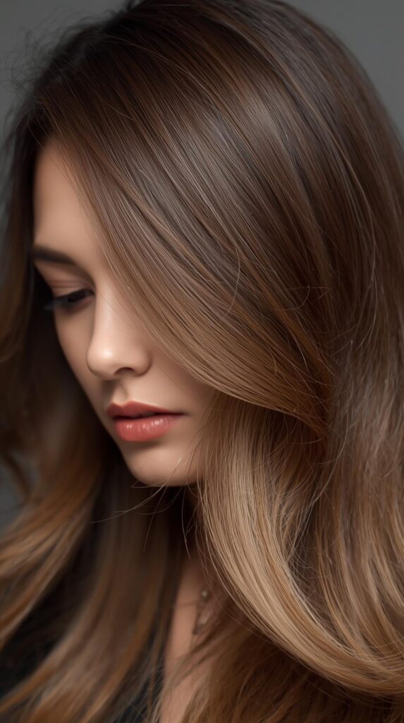 14. Smoky Brown Ombre